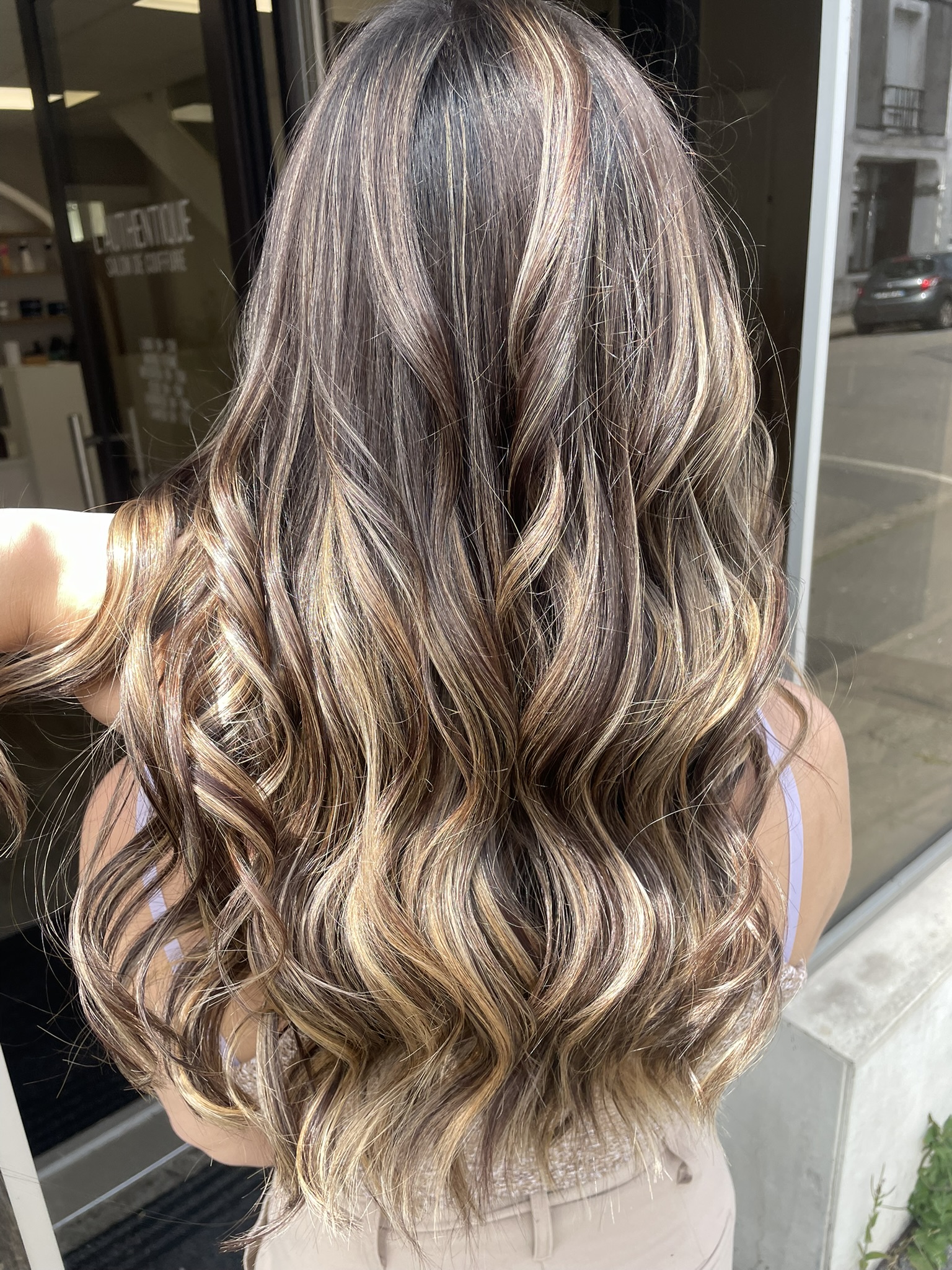 balayage - coiffeur - salon de coiffure femme